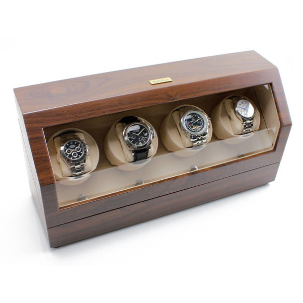 JP Commerce Heiden Monaco Quad Winder Watch Box Wayfair